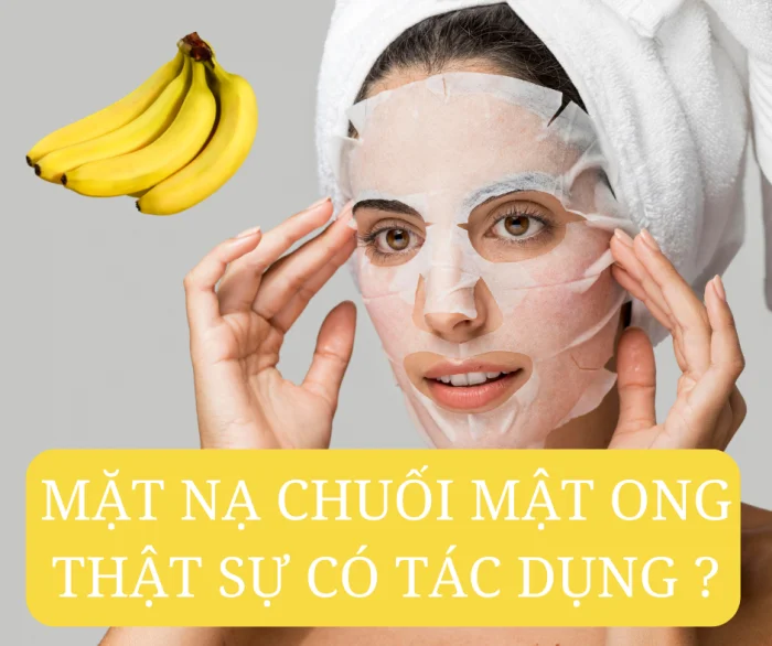 What is the use of banana - honey mask?