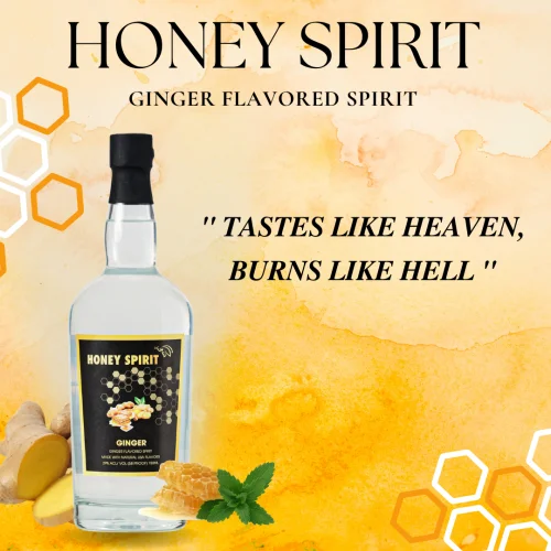 Honey Spirit Ginger 750ML